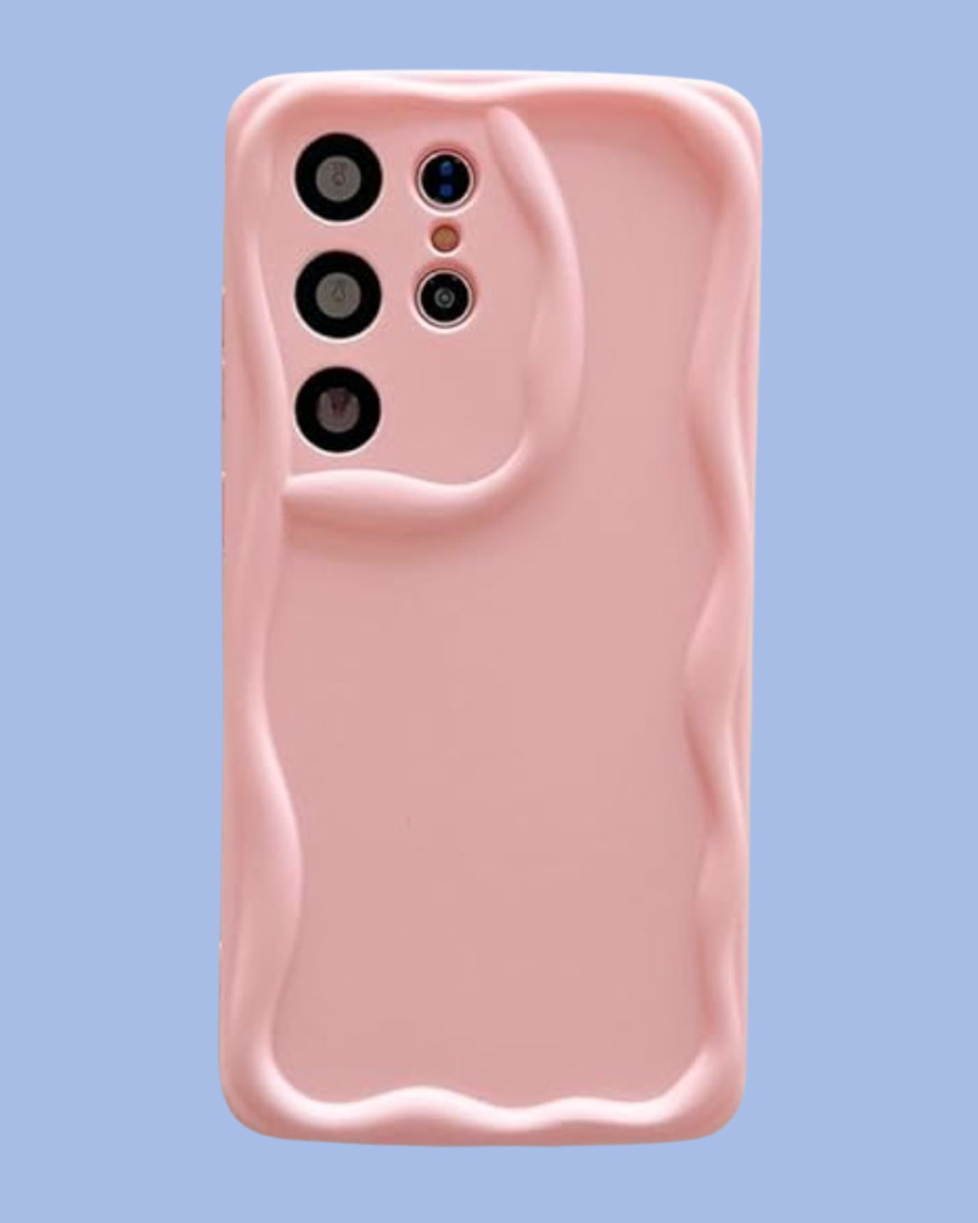 The pink Galaxy Wavy Edge Case