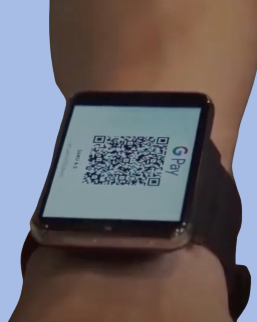 Making digital payment with the 73MM Android Ultra Smartwatch I