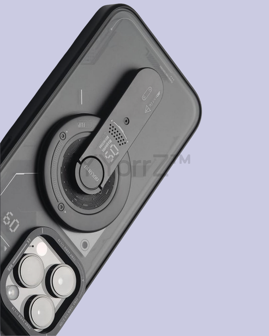 The MagSafe Magnetic Multipurpose Smartphone 360º Ring on a smartphone