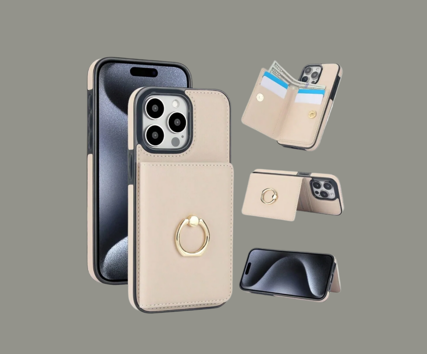 All views of the Many-Functions iPhone Case