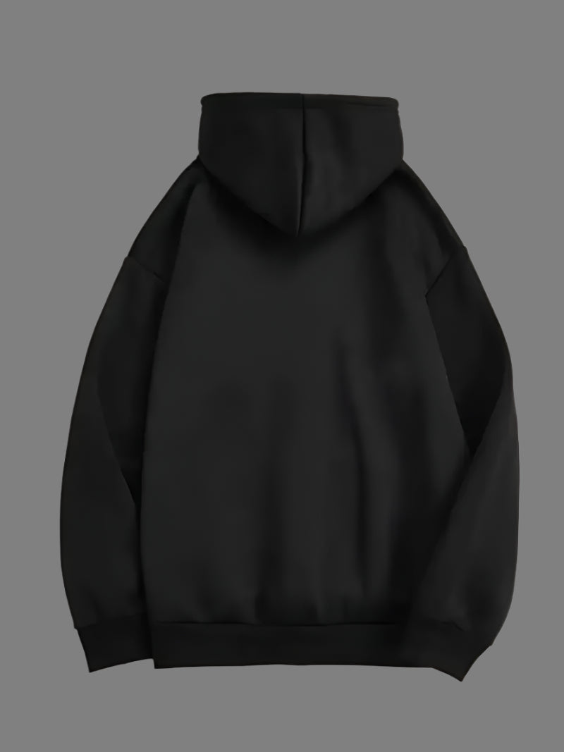 Back view of the Science-Inspired Graphic Hoodie