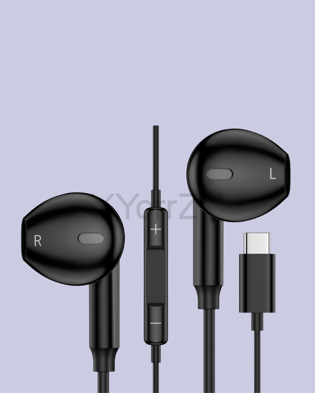 The black EarPods USB-C Type