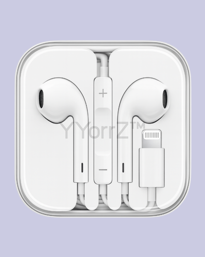 The EarPods - Lightning Cable in its casing