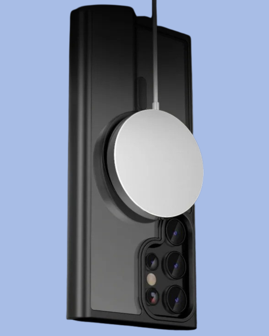 Galaxy Symmetry Magnet Frosted Phone Case with MagSafe