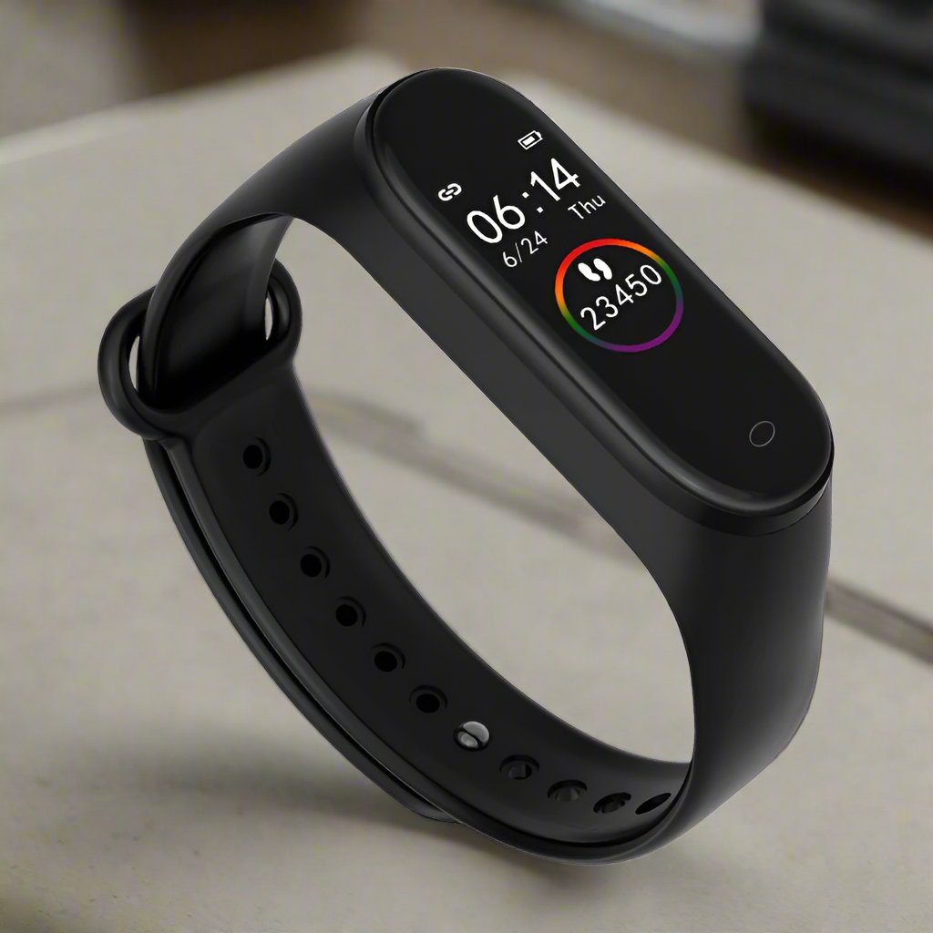 Black Multi-functions Health &amp; Fitness Tracker