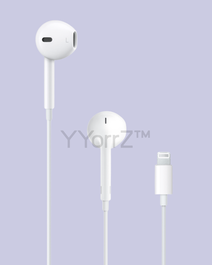 The EarPods with Lightning Cable.