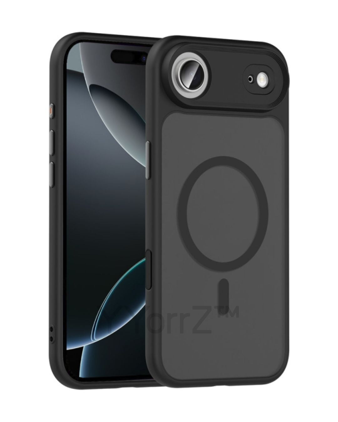 Tempered Glass Magnetic Titanium iPhone Case with MagSafe